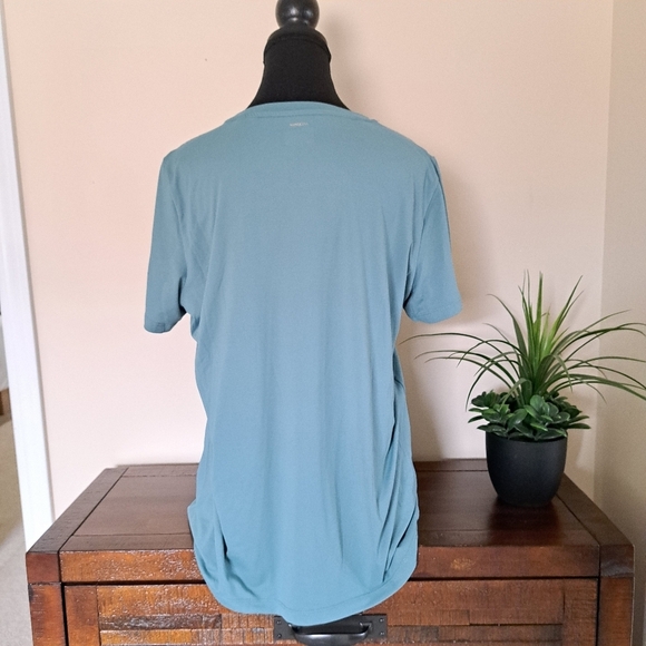 ❤️ Mondetta Active Tee Green Short Sleeved T-shirt Women's Large Top - Picture 6 of 10